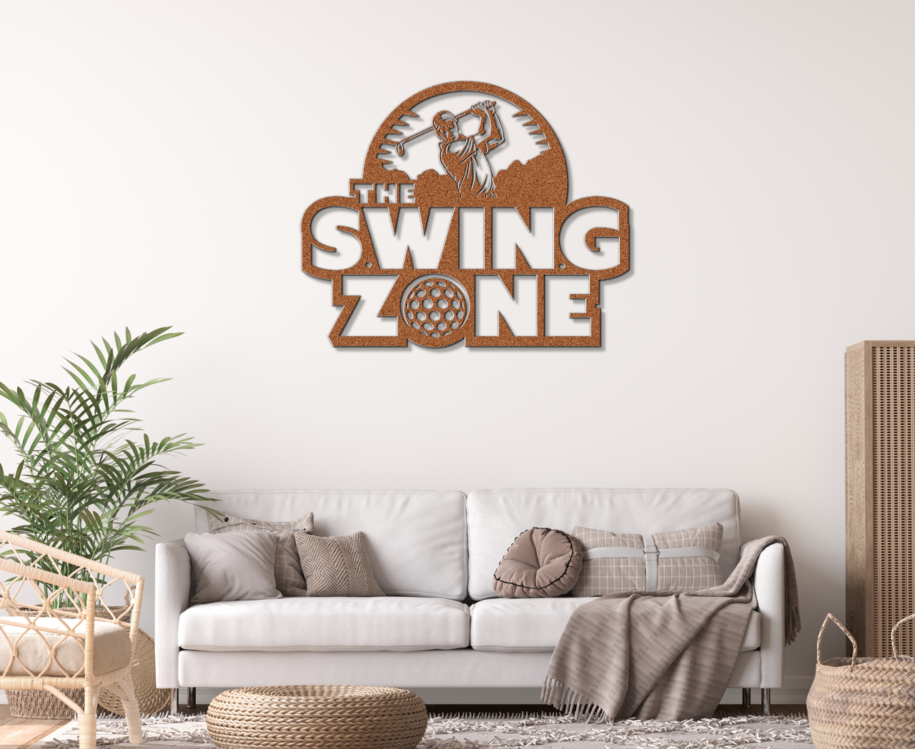 The Swing Zone- Metal Wall sign for Swingers