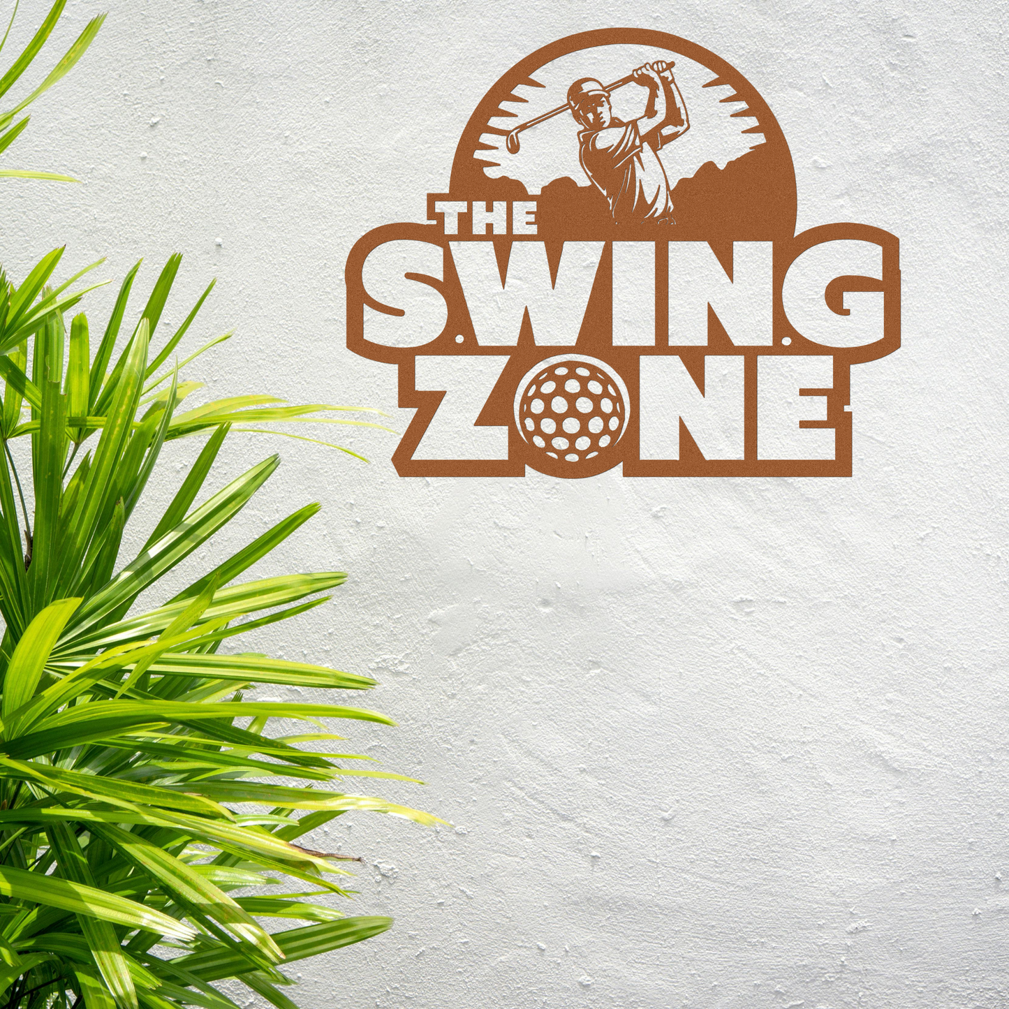 The Swing Zone- Metal Wall sign for Swingers