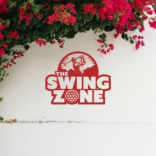 The Swing Zone- Metal Wall sign for Swingers