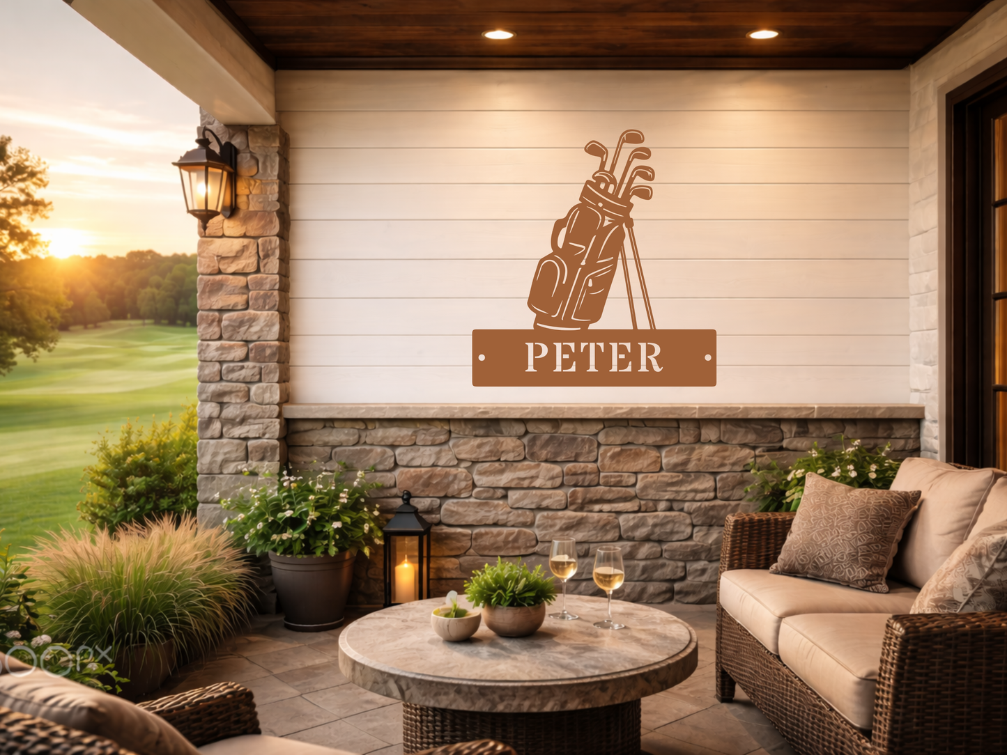 Personalised Golf Bag with Name