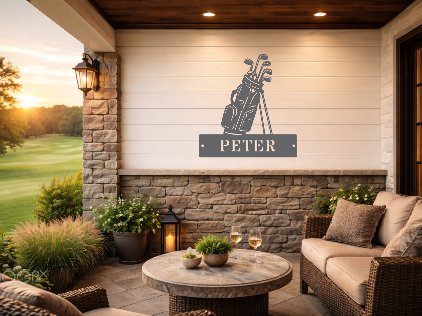 Personalised Golf Bag with Name