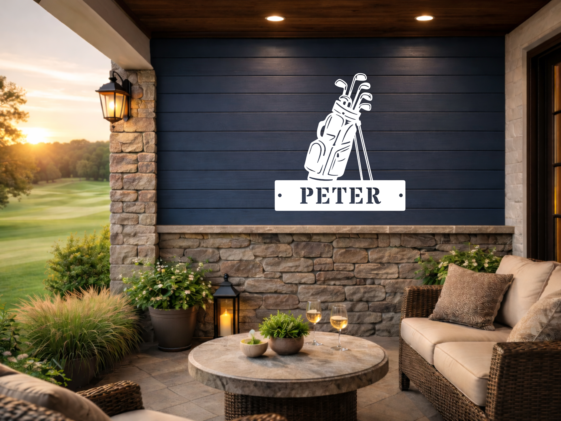 Personalised Golf Bag with Name