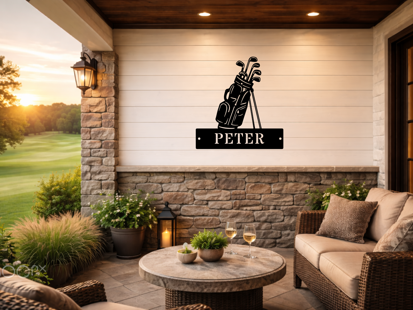 Personalised Golf Bag with Name