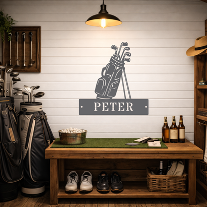 Personalised Golf Bag with Name