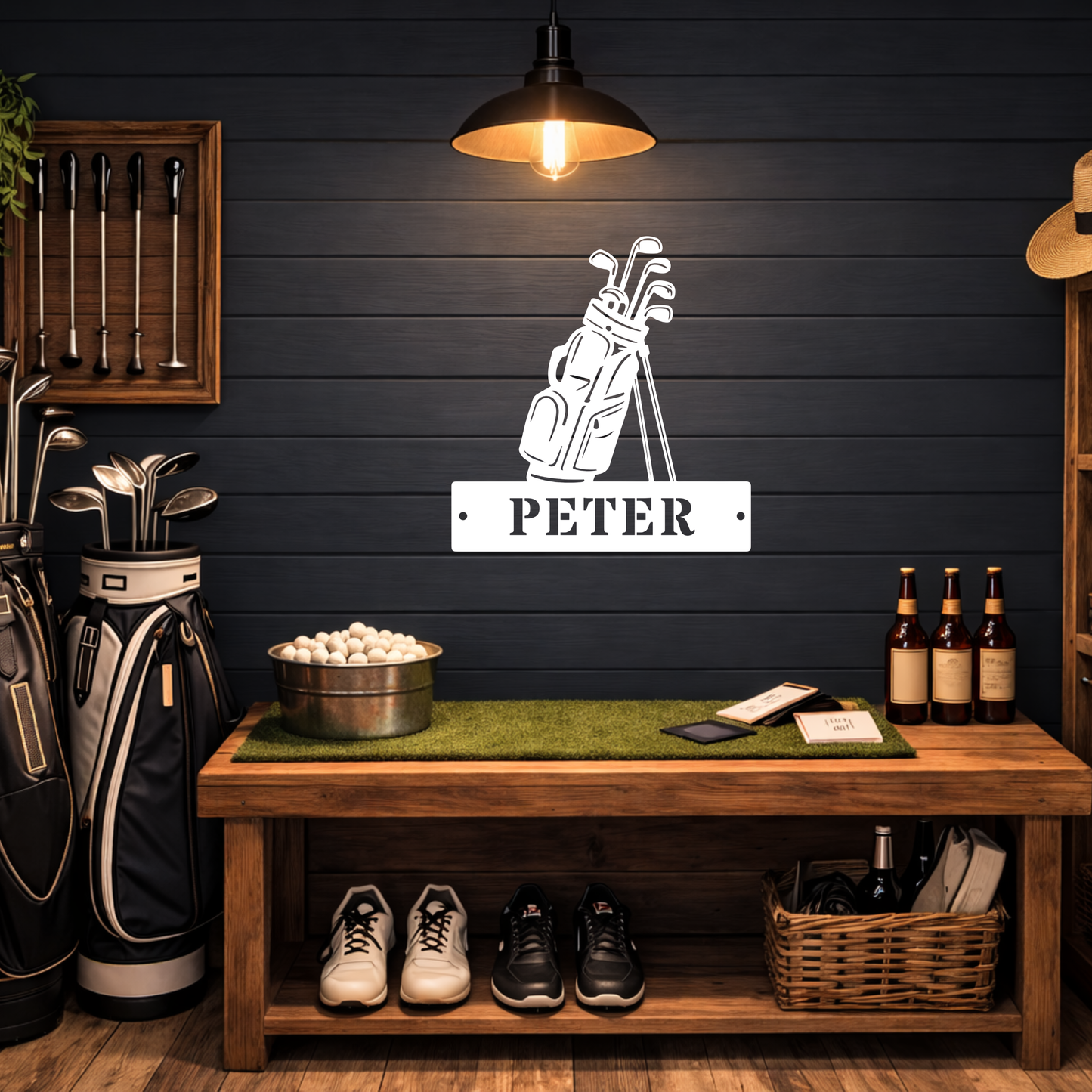 Personalised Golf Bag with Name