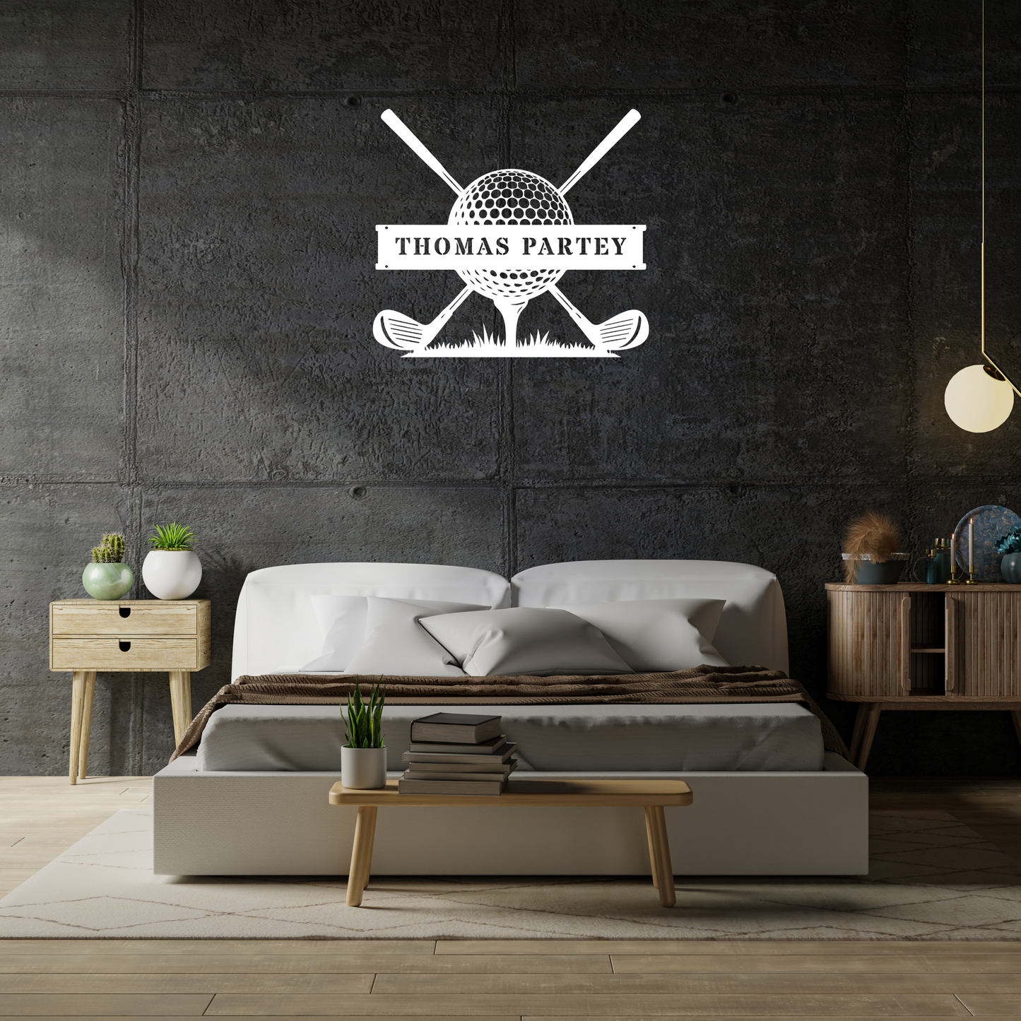 Personalised Golf Club Metal Sign